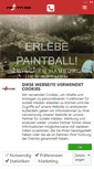 Mobile Screenshot of frontline-paintball.de